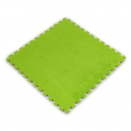 Пол-пазл плюшевый салатовый 60*60*1cm SW-00002095